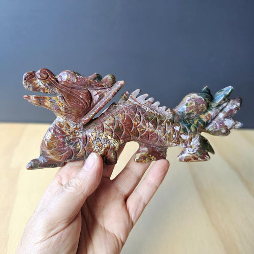 Ocean Jasper Dragon | Guardian Of Flow