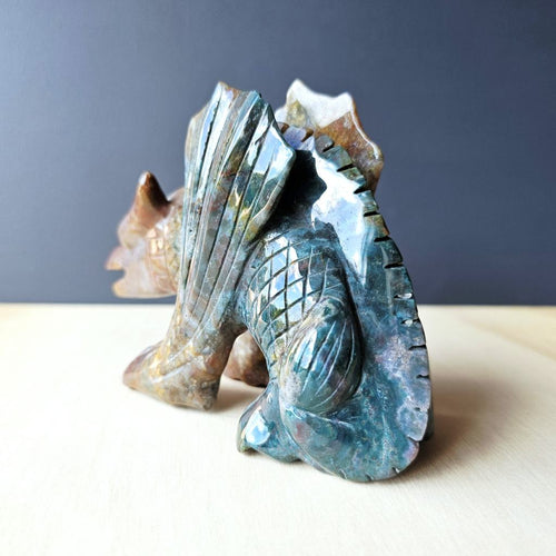 Ocean Jasper Dragon | Tidal Guardian