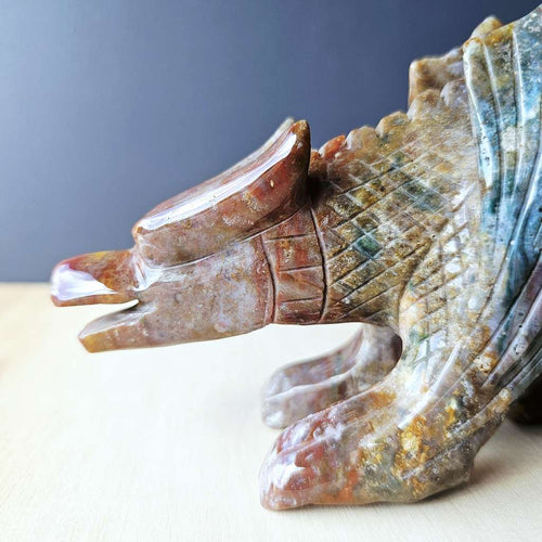 Ocean Jasper Dragon | Tidal Guardian