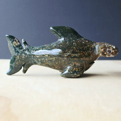 Ocean Jasper Hammerhead Shark 422gms