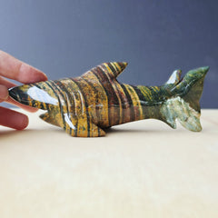Ocean Jasper Shark 392gms
