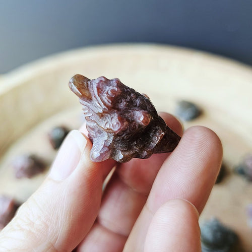 Ocean jasper Money Toad | Calming Ocean Of Abundance