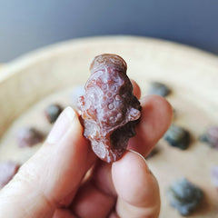 Ocean jasper Money Toad | Calming Ocean Of Abundance