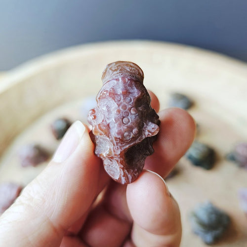 Ocean jasper Money Toad | Calming Ocean Of Abundance