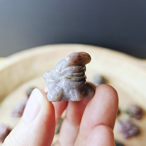 Ocean jasper Money Toad | Calming Ocean Of Abundance