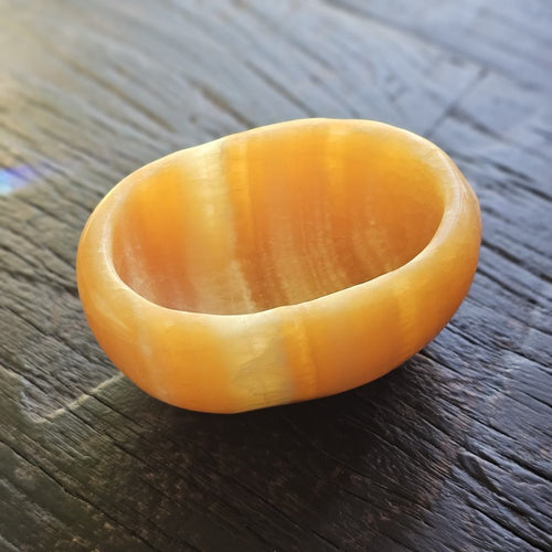 Orange Calcite | Bowl 572gms