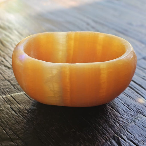 Orange Calcite | Bowl 572gms