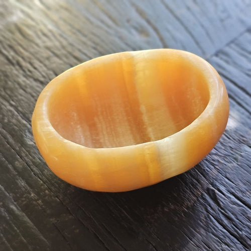 Orange Calcite | Bowl 572gms