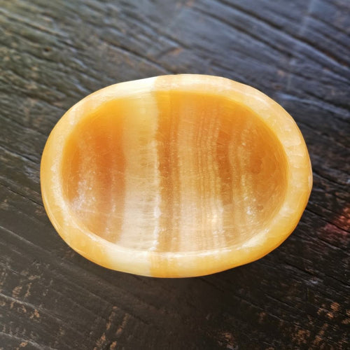 Orange Calcite | Bowl 572gms