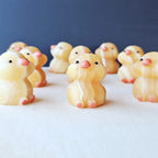 Orange Calcite Ducks | Sunkissed Waddles