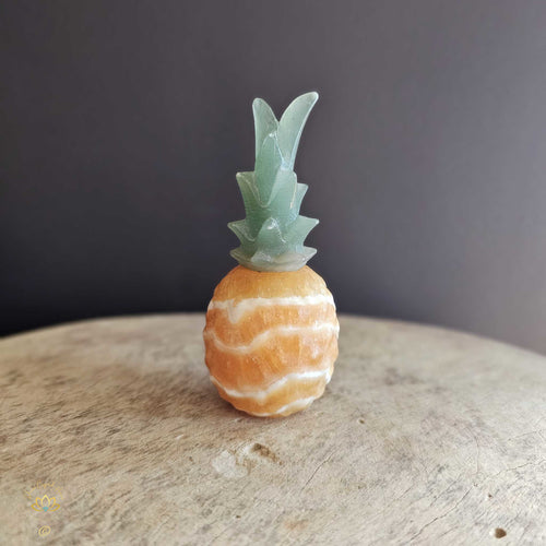 Orange Calcite Pineapple 156gms