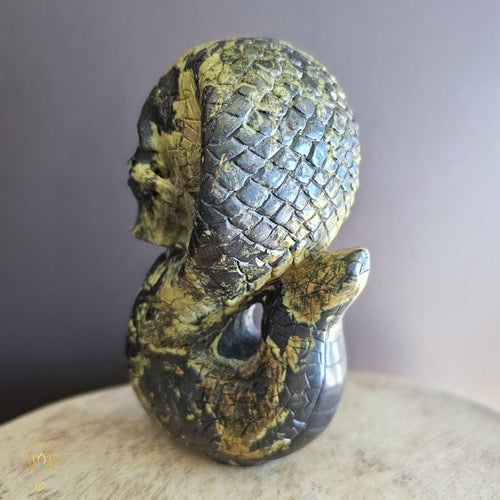 Orpiment & Realgar Cobra Skull | Alchemical Transformation