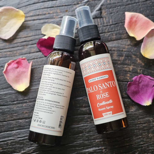 Palo Santo and Rose Room Spray | Protect Your Space