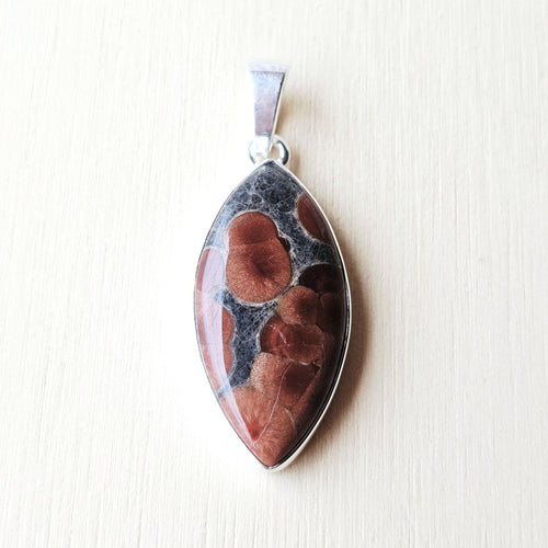 Peanut Obsidian Pendant | Grounded Spark