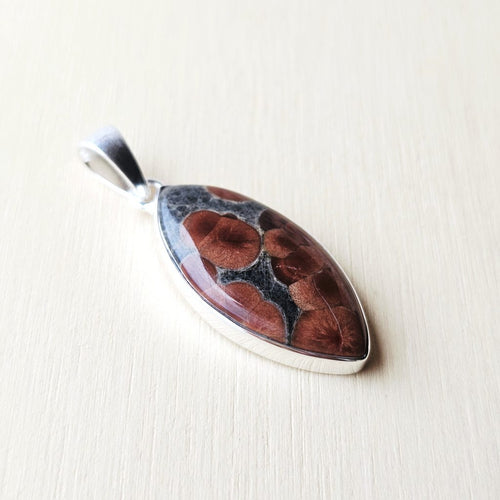 Peanut Obsidian Pendant | Grounded Spark