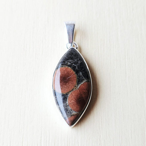 Peanut Obsidian Pendant | Obsidian Unfiltered