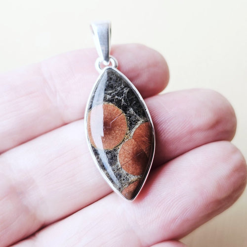 Peanut Obsidian Pendant | Obsidian Unfiltered