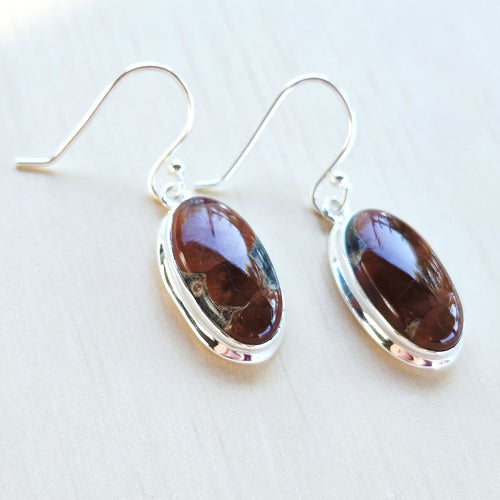 Peanut Obsidian (Perlite) Earrings | Centered State