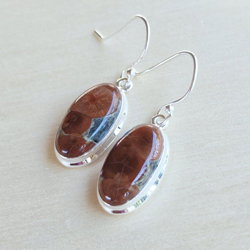 Peanut Obsidian (Perlite) Earrings | Centered State