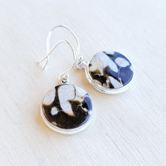 Peanut Wood Earrings | Ancient Strength