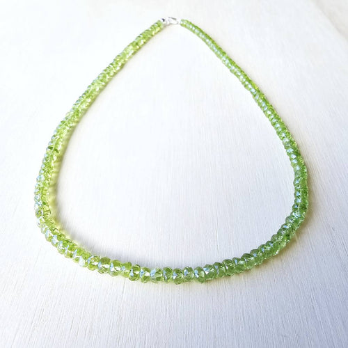Peridot Faceted Necklace | Inner Bloom