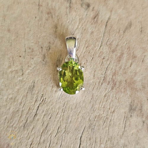 Peridot Faceted Pendant | Vibrant Energy