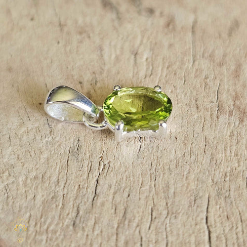 Peridot Faceted Pendant | Vibrant Energy