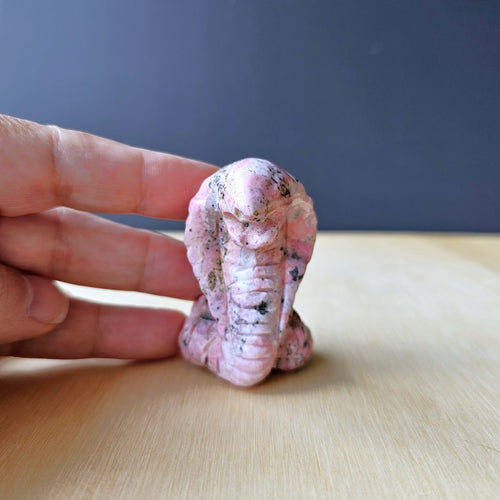 Peruvian Rhodonite | Cobra Carving