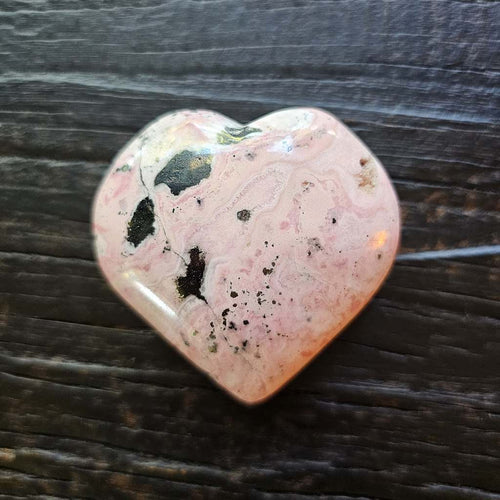 Peruvian Rhodonite | Heart 122gms