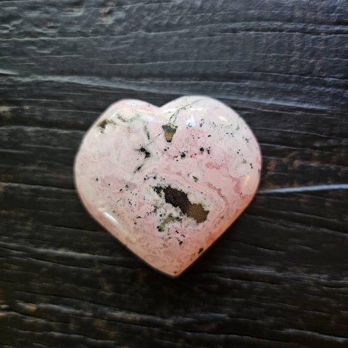 Peruvian Rhodonite | Heart 122gms