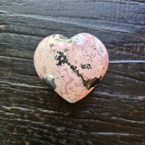 Peruvian Rhodonite | Heart 155gms