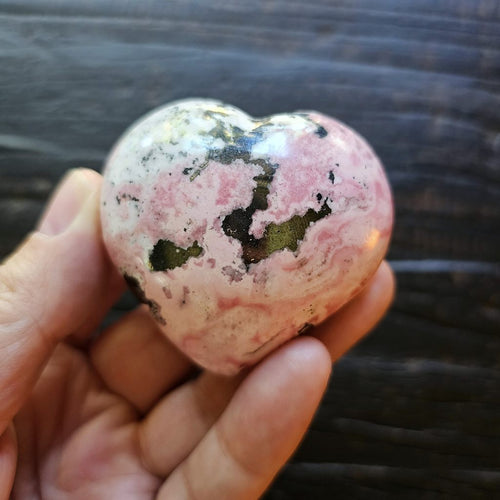 Peruvian Rhodonite | Heart 155gms