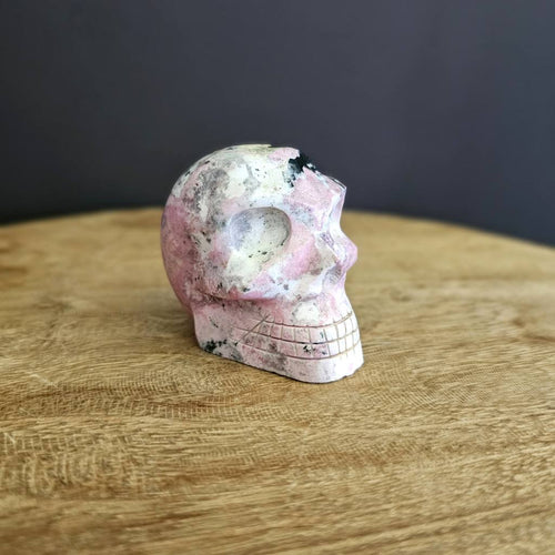 Peruvian Rhodonite | Skull 417g