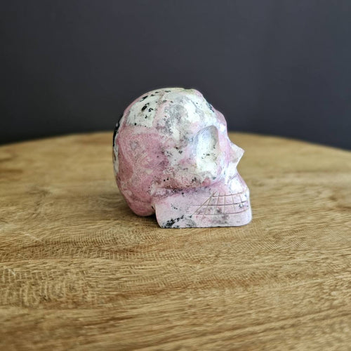 Peruvian Rhodonite | Skull 417g