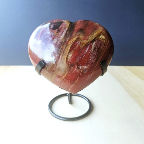 Petrified Wood Heart | Foundational Heart