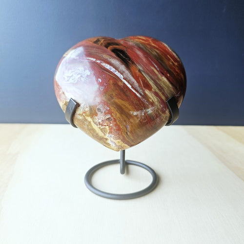 Petrified Wood Heart | The Grounded Heart