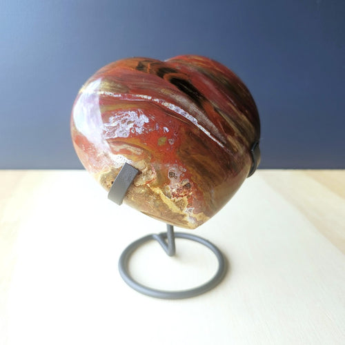 Petrified Wood Heart | The Grounded Heart