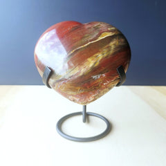 Petrified Wood Heart | The Grounded Heart