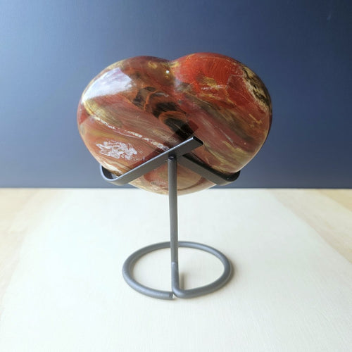 Petrified Wood Heart | The Grounded Heart