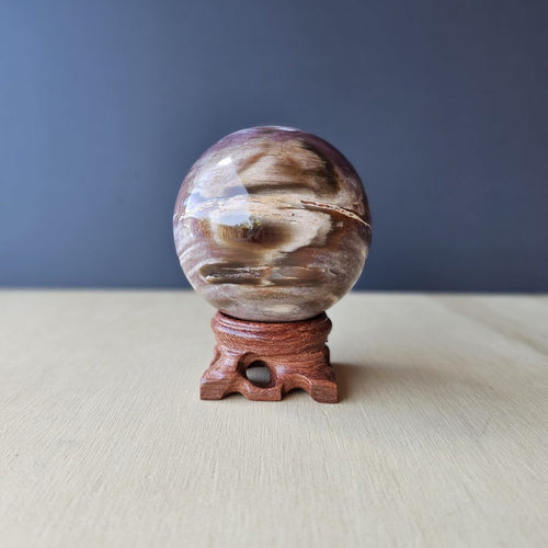 Petrified Wood Sphere | Earthkeeper