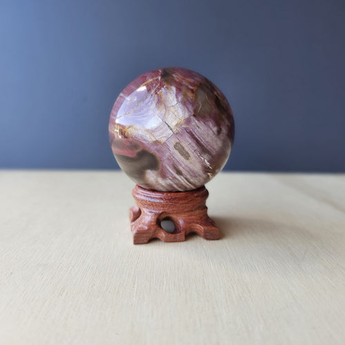 Petrified Wood Sphere | Earthkeeper