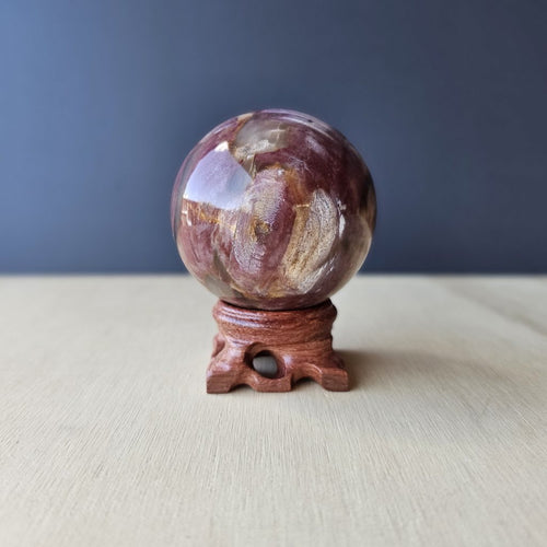 Petrified Wood Sphere | Earthkeeper