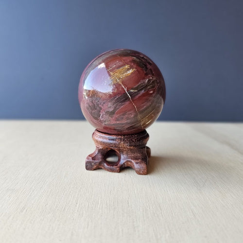 Petrified Wood Sphere | The Ancient One