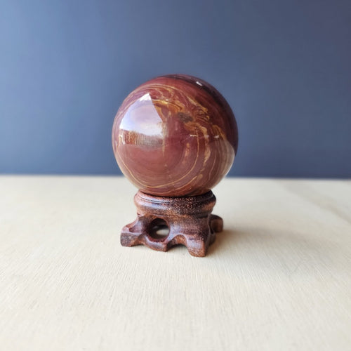 Petrified Wood Sphere | The Ancient One