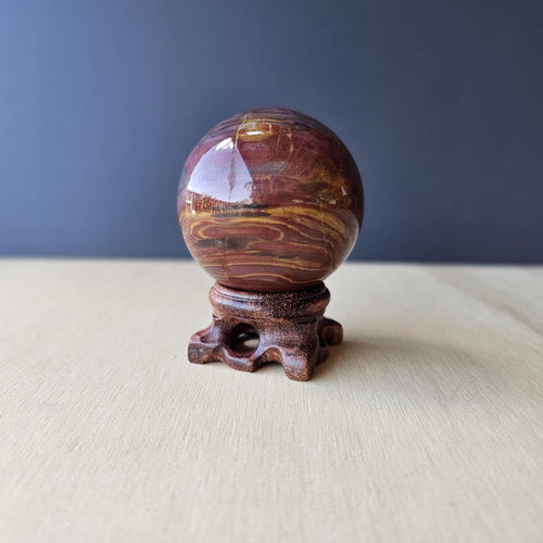 Petrified Wood Sphere | The Ancient One