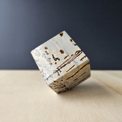 Picture Jasper Cube | Akashic Block