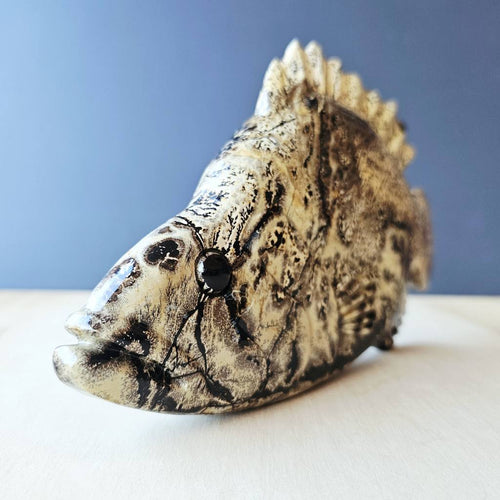 Picture Jasper Fish Carving | Whispering Waters