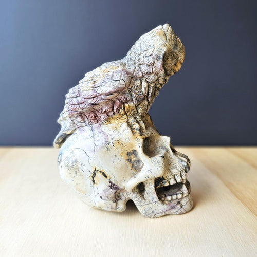 Picture Jasper Owl Skull | The Twilight Guardian