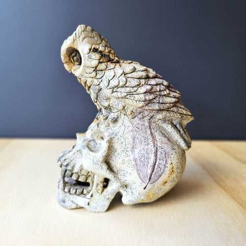 Picture Jasper Owl Skull | The Twilight Guardian