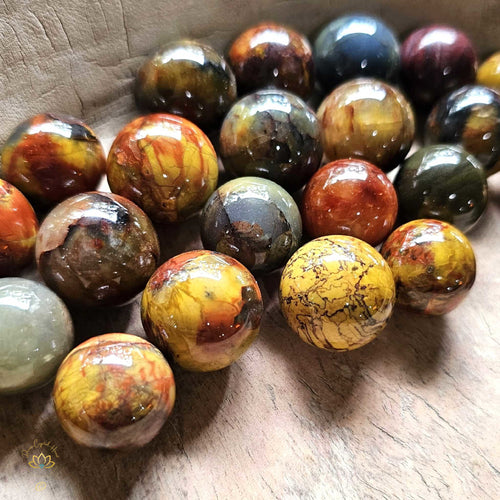 Pietersite Mini Spheres